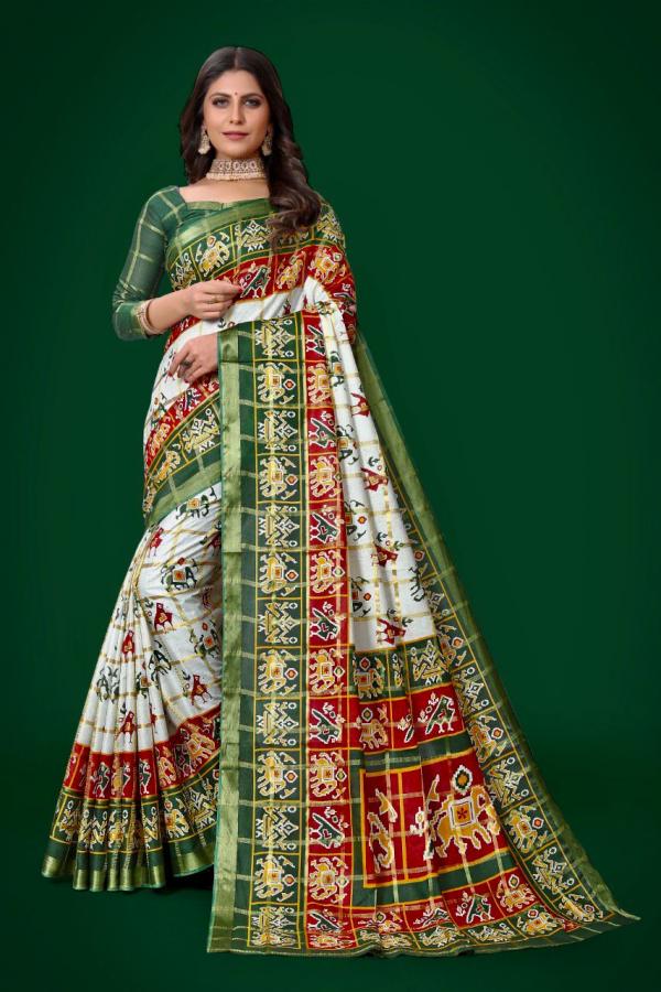 Shagun Patola 6 Bandhej Cotton Saree Collection